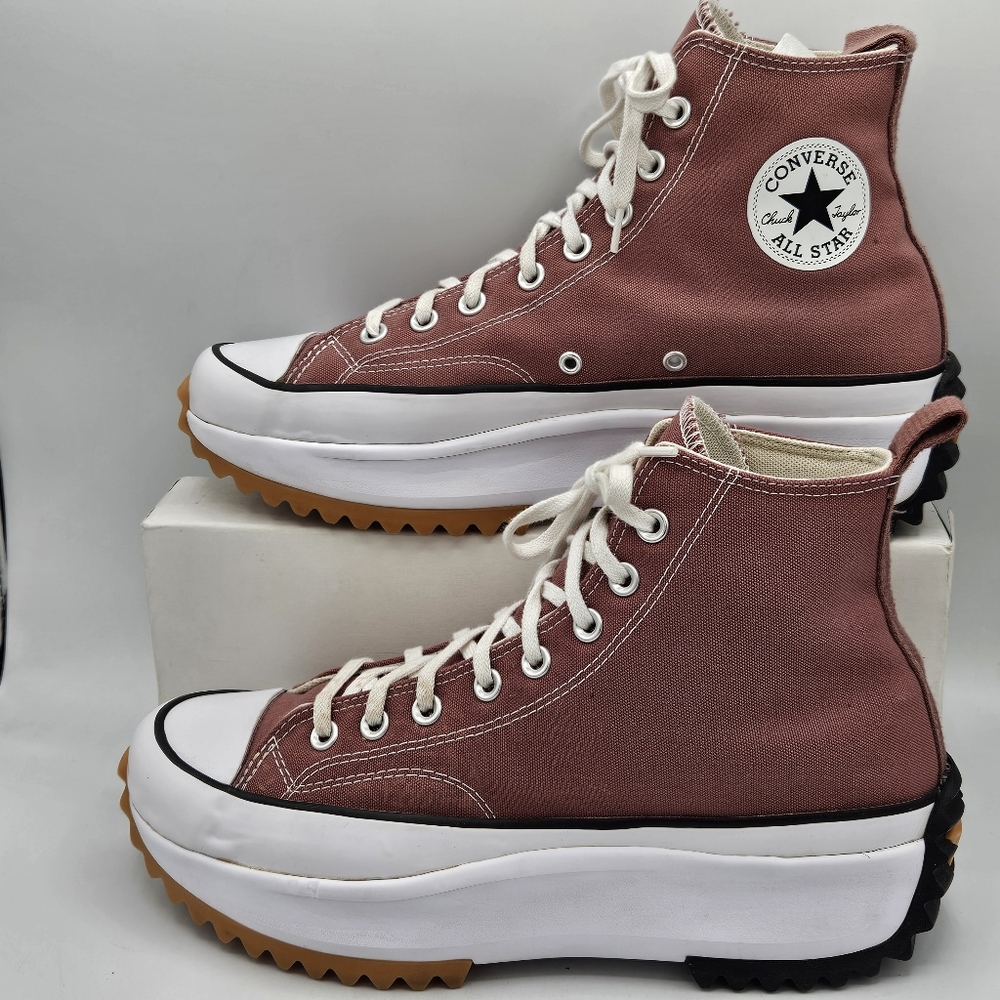 Converse Run Star saddle Color platform Chuck Taylor men's 10.5 women's 12 - Picture 4 of 16